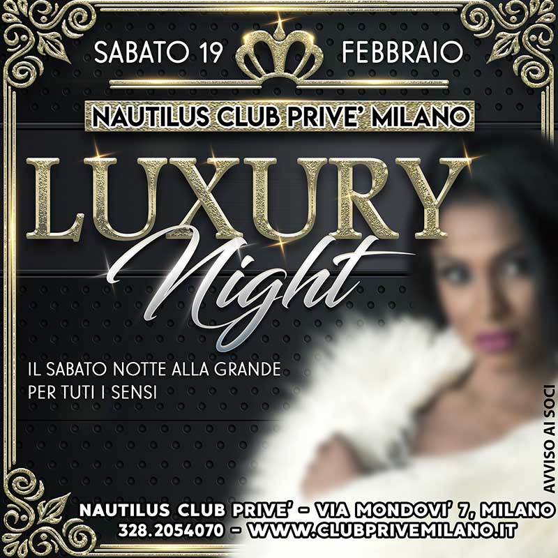 luxury bight club prive milano
