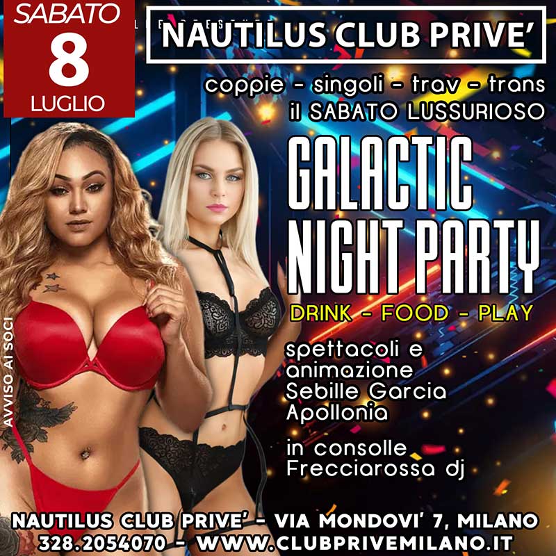 MILANO PRIVE GALACTIC PARTY